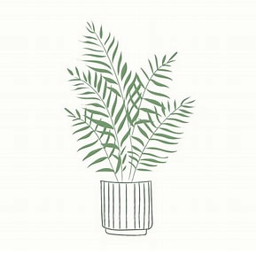 small plant drawing